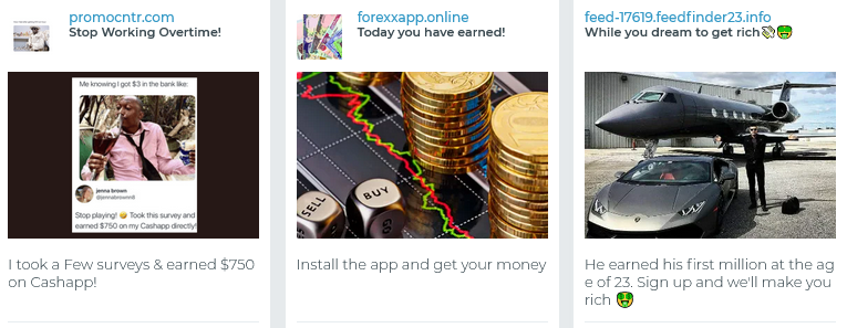Crypto vertical creative examples